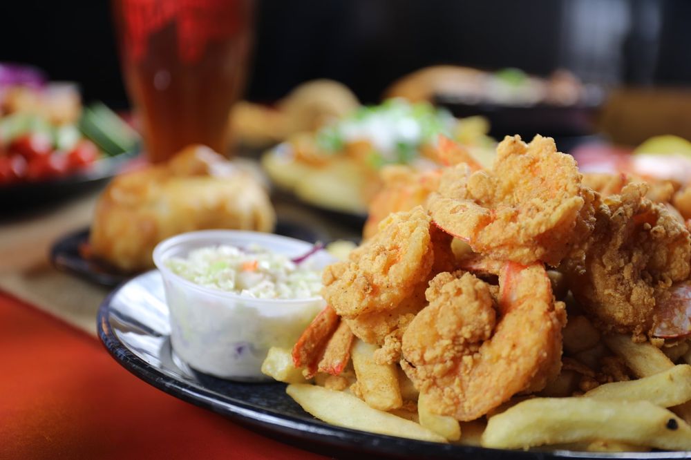 Food from Steamboat Bill's on the Lake