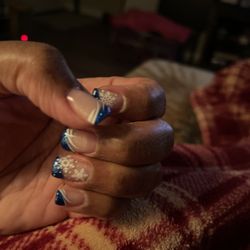 Christmas nails...!