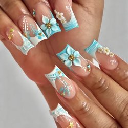 Kim Nails & Beauty Lounge - Gel X extensions near Berkeley customized for your preferred length, shape, and overall style.