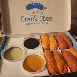 6 Pieces Spicy Tuna Crack Rice