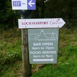 Taigh Ailean Hotel - Opening hours for the bar.