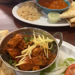 1/2 Chicken Karahi Bone In and Butter Chicken Curry