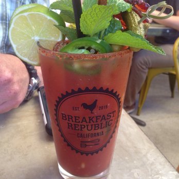 Breakfast Republic - Bloody Mary - Breakfast & Brunch Near Me - San Diego, California Breakfast Republic - Bloody Mary - Breakfast & Brunch Near Me - San Diego, California