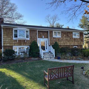 Impeccable Painting - Rich colors of cedar after two coats of transparent waterproofing. - Painters Near Me - Clinton, Massachusetts