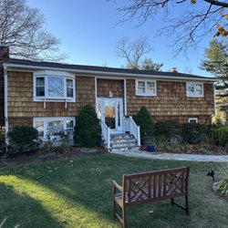 Impeccable Painting - Rich colors of cedar after two coats of transparent waterproofing.