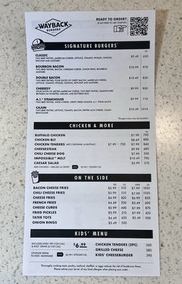 Menu photo 6 Wayback Burgers Orlando, FL Menu photo 6 Wayback Burgers Orlando, FL