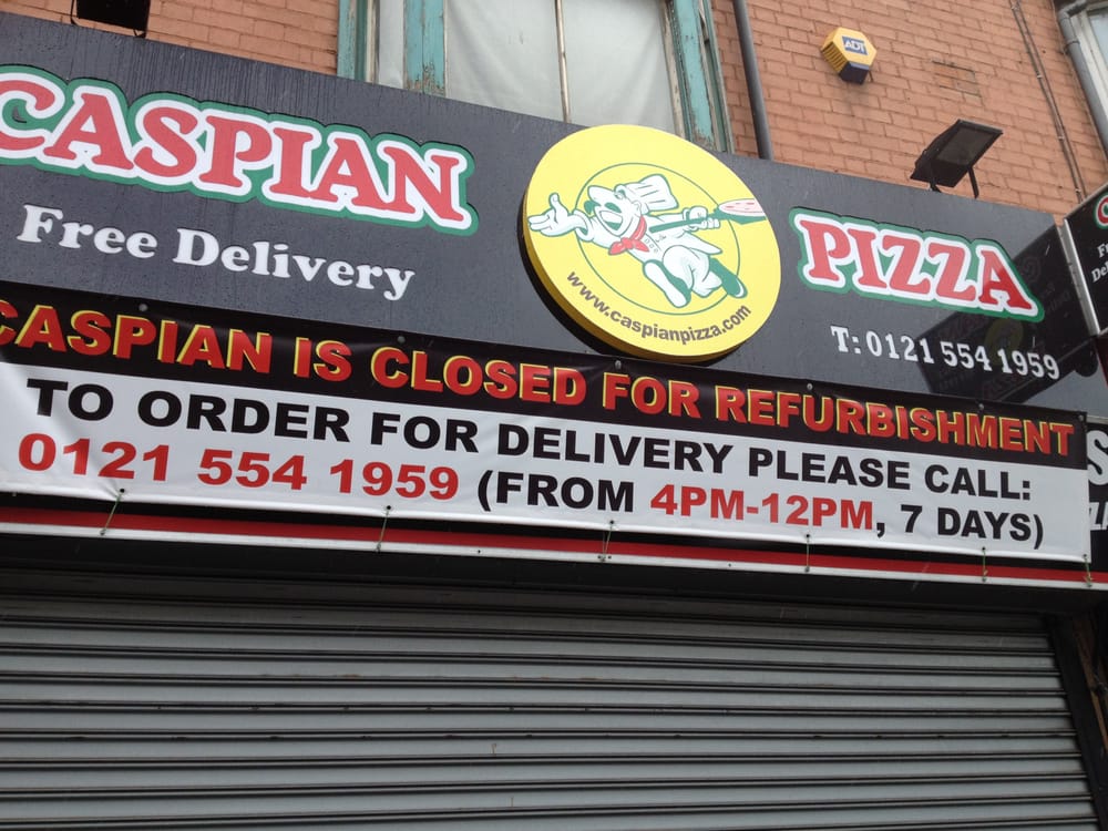 CASPIAN PIZZA Pizza 155 Soho Road, Birmingham, West Midlands