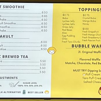 Happy Lemon - Menu - Bubble Tea Near Me - Orlando, Florida Happy Lemon - Menu - Bubble Tea Near Me - Orlando, Florida