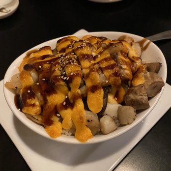 Jeju Restaurant - a bowl of food on a table - Sushi Bars Near Me - Fort Collins, Colorado Jeju Restaurant - a bowl of food on a table - Sushi Bars Near Me - Fort Collins, Colorado