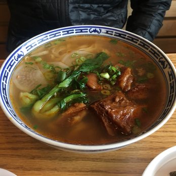 Big Beef Bowl Hand-Pulled Noodle - Braised beef - Noodles Near Me - Markham, Ontario