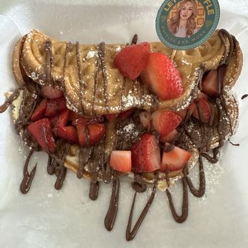 Let’s Waffle - Nutella waffle with strawberries - Breakfast & Brunch Near Me - Cape Coral, Florida Let’s Waffle - Nutella waffle with strawberries - Breakfast & Brunch Near Me - Cape Coral, Florida