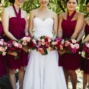 Lily & Mint Events - Our gorgeous flowers! I only told Andrea the color of the bridesmaid dresses, she worked her magic and created these for us. - Florists Near Me Lily & Mint Events - Our gorgeous flowers! I only told Andrea the color of the bridesmaid dresses, she worked her magic and created these for us. - Florists Near Me