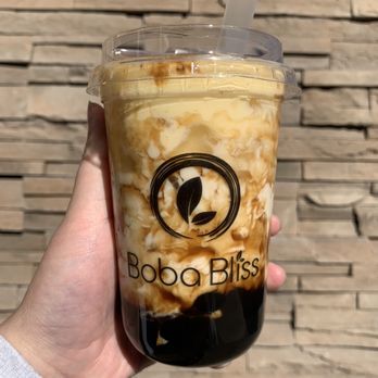 Boba Bliss - Creme Brûlée Pearl Latte - Bubble Tea Near Me - Mountain View, California Boba Bliss - Creme Brûlée Pearl Latte - Bubble Tea Near Me - Mountain View, California