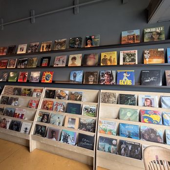 Pop & Hiss - Main record wall - Cocktail Bars Near Me - Pacific Grove, California Pop & Hiss - Main record wall - Cocktail Bars Near Me - Pacific Grove, California