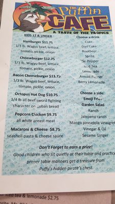 Menu photo 8 The Puffin Cafe Washougal, WA