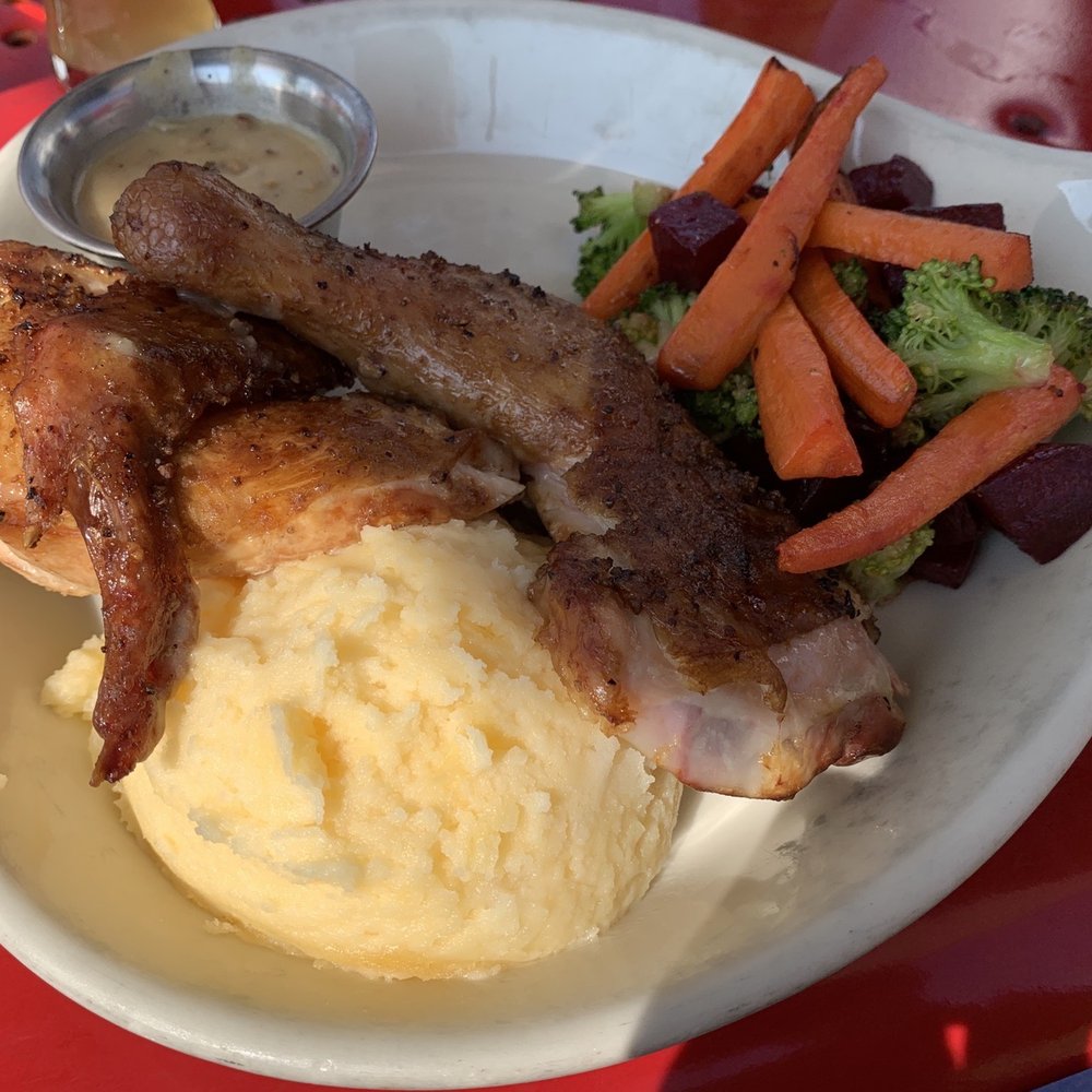 Avery Brewing - My smoked chicken with mashed potato and vegetable. Delicious! - Breweries Near Me - Boulder, Colorado Avery Brewing - My smoked chicken with mashed potato and vegetable. Delicious! - Breweries Near Me - Boulder, Colorado