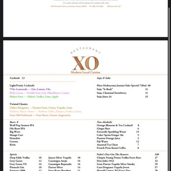 XO Restaurant - Asian Fusion Near Me - Honolulu, Hawaii XO Restaurant - Asian Fusion Near Me - Honolulu, Hawaii