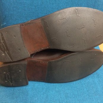 Paul's Shoe Repair - The Vibram topy is perfectly flush with the leather sole - Shoe Repair Near Me - Great Falls, Virginia Paul's Shoe Repair - The Vibram topy is perfectly flush with the leather sole - Shoe Repair Near Me - Great Falls, Virginia
