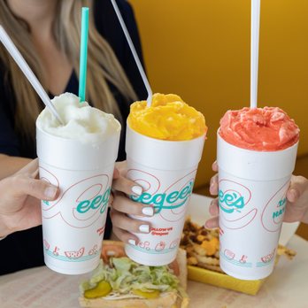 Eegee's - three cups of ice cream and a sandwich - Fast Food Near Me - Phoenix, Arizona