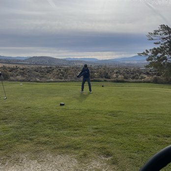 Eagle Valley Golf Course - Warming up on the greens. - Golf Near Me - Carson City, Nevada