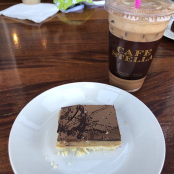 Cafe Stella - Caramel mocha iced drink + millionaire bar - Coffee & Tea Near Me - Norfolk, Virginia Cafe Stella - Caramel mocha iced drink + millionaire bar - Coffee & Tea Near Me - Norfolk, Virginia