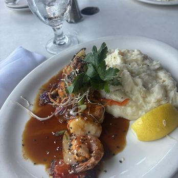The Warehouse Restaurant - Seafood Brochette - Seafood Near Me - Marina del Rey, California The Warehouse Restaurant - Seafood Brochette - Seafood Near Me - Marina del Rey, California