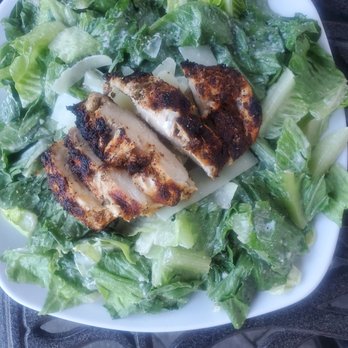 2 FOG's Pub - Caesar salad with blackened chicken - New American Near Me - Howell, Michigan