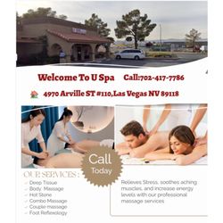 U Spa - U Spa 
4970 S Arville St #110, Las Vegas, NV 89118