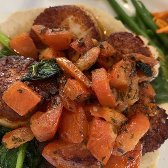 Ma Maison - Scallops dish- good! - French Near Me - Boston, Massachusetts