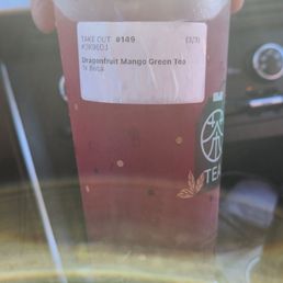 Dragonfruit mango green tea Dragonfruit mango green tea