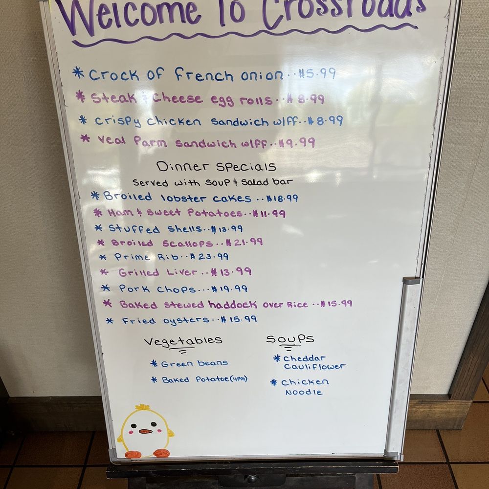 Crossroads Family Restaurant - Special's Menu - New American Near Me - Reading, Pennsylvania Crossroads Family Restaurant - Special's Menu - New American Near Me - Reading, Pennsylvania