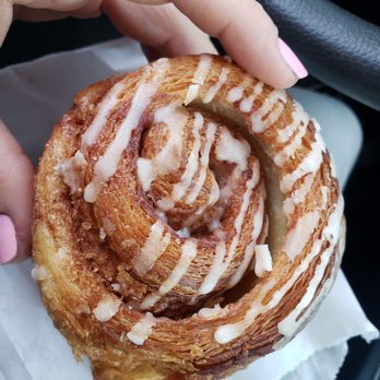 The Press Espresso - Cinnamon roll croissants warmed up - Bakeries Near Me - Temecula, California The Press Espresso - Cinnamon roll croissants warmed up - Bakeries Near Me - Temecula, California