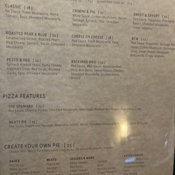 Baers City Winery - Pizza options - Wine Bars Near Me - New Albany, Indiana