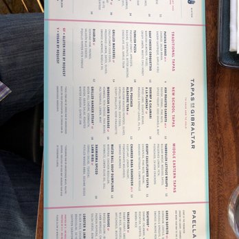El Five - One side of the menu - Tapas/Small Plates Near Me - Denver, Colorado El Five - One side of the menu - Tapas/Small Plates Near Me - Denver, Colorado