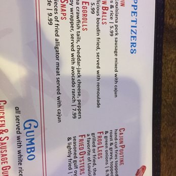 Maxine's Gumbo House - Apps menu - Cajun/Creole Near Me - Manor, Texas