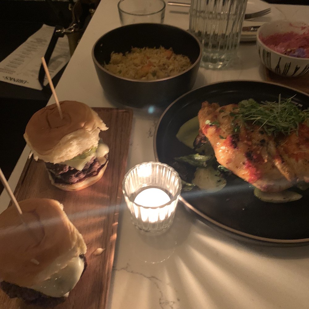 Vagabond - King's Sliders, 1/2 chicken, and Pineapple Fried Rice - Bars Near Me - Washington, DC, District of Columbia Vagabond - King's Sliders, 1/2 chicken, and Pineapple Fried Rice - Bars Near Me - Washington, DC, District of Columbia