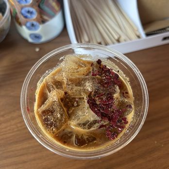 Kitaro - valentine's day special rose cardamom latte - Coffee & Tea Near Me - Brooklyn, New York