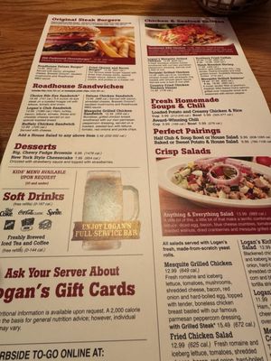 Menu photo 3 Logan's Roadhouse Greensboro, NC Menu photo 3 Logan's Roadhouse Greensboro, NC
