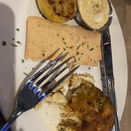 Crab cake side Crab cake side