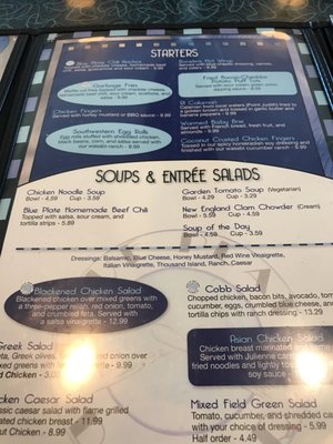 Menu photo 8 Blue Plate Diner Middletown, RI