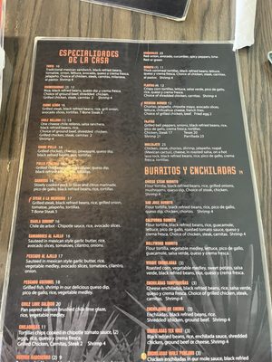 Menu photo 2 Cielo’s Snyder, TX