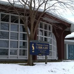 Thomas Crane Public Library - Adams Shore Branch - Front of the library Adams Shore Branch
