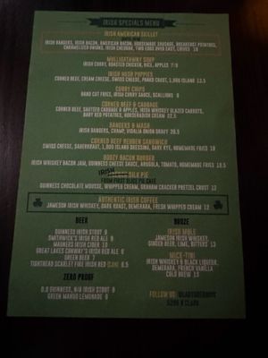 Menu photo 2 Lady Gregory's Chicago, IL