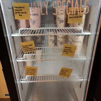 Tpumps - Daily special fridge - Coffee & Tea Near Me - San Francisco, California Tpumps - Daily special fridge - Coffee & Tea Near Me - San Francisco, California