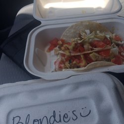 Blondies Vegan Wholesale - Two tacos...I ate one already