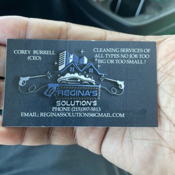 Regina’s Solution’s - My business card ! - Office Cleaning Near Me Regina’s Solution’s - My business card ! - Office Cleaning Near Me