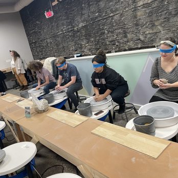 Northern Light Art Studio - Blind folded Clay Throwing - Art Galleries Near Me - Saint Paul, Minnesota Northern Light Art Studio - Blind folded Clay Throwing - Art Galleries Near Me - Saint Paul, Minnesota