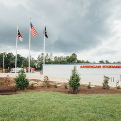 American Self Storage - East Pittsboro - Front of the location from Hwy 64
