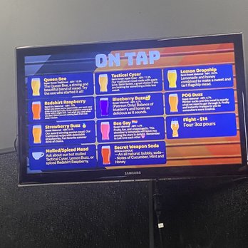 Hive Mind Meadery - Tap menu - Meaderies Near Me - Anchorage, Alaska
