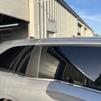 Top Tint - Rear passenger side tinting - Car Window Tinting Near Me - Newark, California